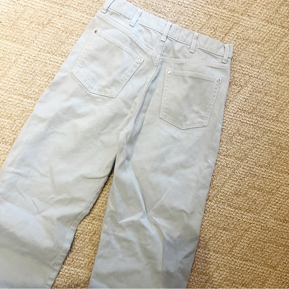 Reformation Cowboy High Rise Jeans -Powder Light Blue - Size 28 - Picture 6 of 10